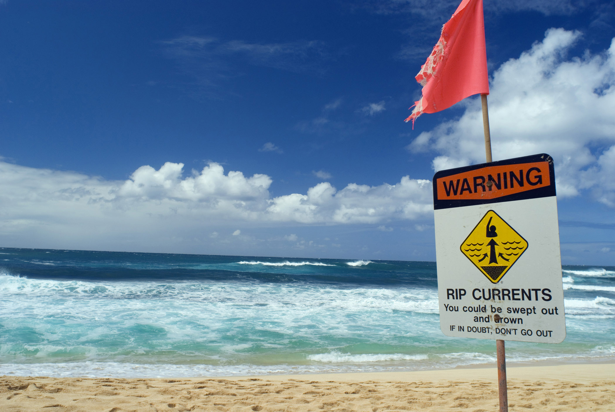 Perill d’ofegament a la platja: els corrents de retorn